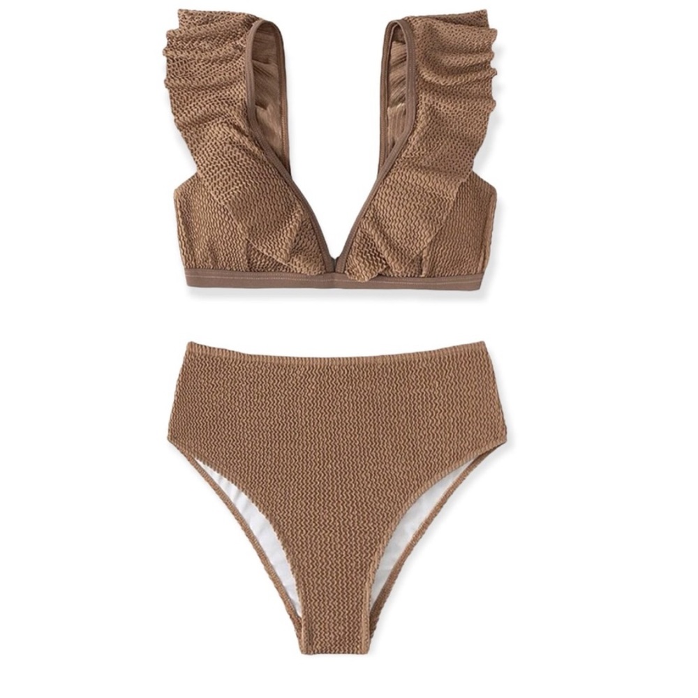 Ruffled Bathing Suit